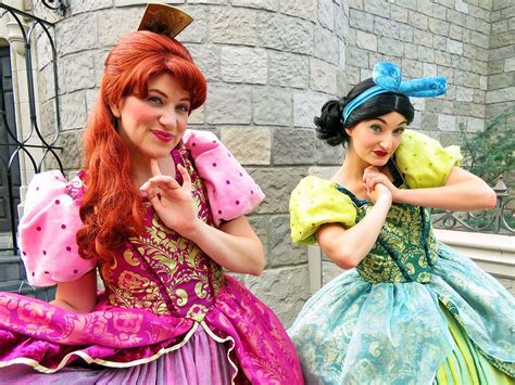 Drizella And Anastasia At Disney World