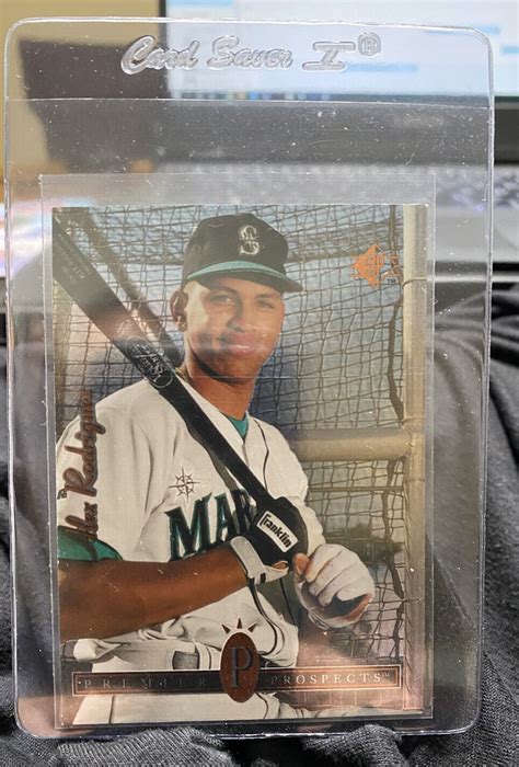 Upper Deck Alex Rodriguez Foil Rookie Rc Sp Seattle Mariners