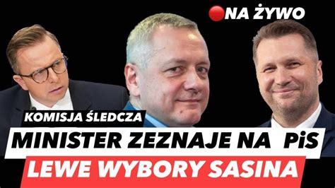 PRZESŁUCHANIE MINISTRA CYFRYZACJI ZAGÓRSKI ZEZNAJE NA PiS KOMISJA