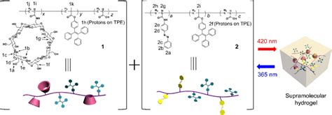 Scheme 1 Chemical Structures Of Polymer 1 And Polymer 2 And Sketch Of