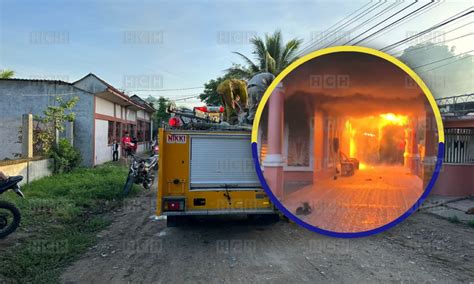 Voraz incendio consumió los enseres de vivienda en colonia Bajo Aguán