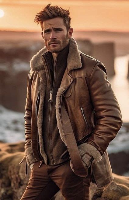 Pin by Abuylla on Guardado rápido in 2024 Mens shearling jacket