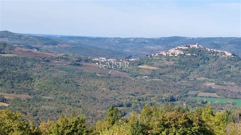 Istra Motovun Gra Evinsko Zemlji Te S Predivnim Panoramskim Pogledom