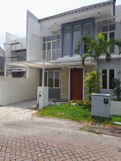 Dijual Murah Rumah Baru Taman Puspa Raya Citraland Utama Surabaya