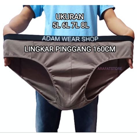 Jual Celana Dalam Pria Jumbo L 8L CD Jumbo Pria Dewasa 8L Sempak