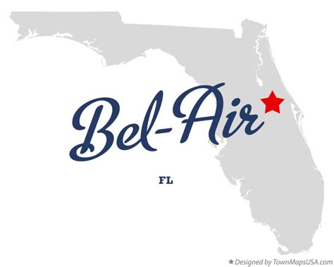 Map of Bel-Air, FL, Florida