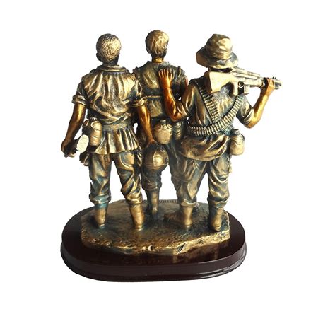 Vietnam Veterans Memorial Statue Figurine: The Three Soldiers ...