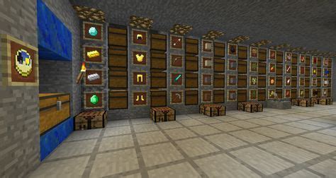 chest room | Minecraft storage, Minecraft storage room, Minecraft houses