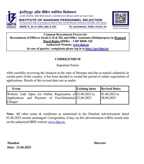 Ibps Rrb 2023 Crp 12 Notification Out For 8594 Posts Extend