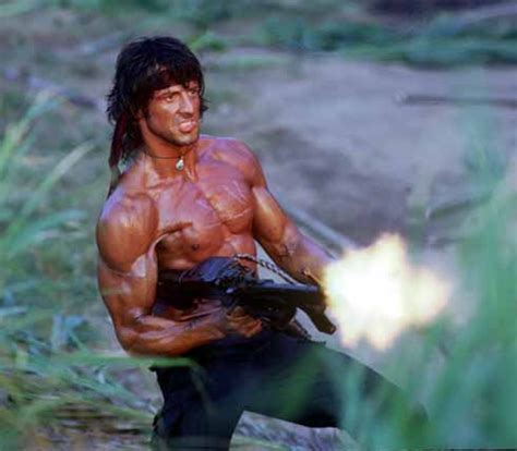 Rambo machine gun Memes