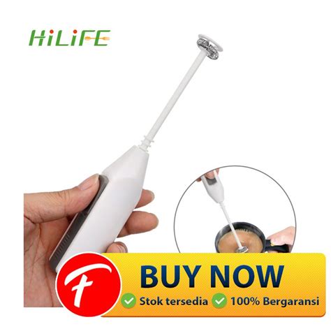 Jual HILIFE Mixer Pembuih Kopi Susu Elektrik Handle Stirrer Whisk Milk