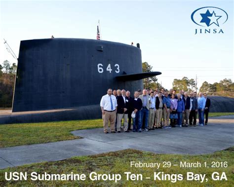 JINSA Leaders Visit Naval Submarine Base Kings Bay - JINSA