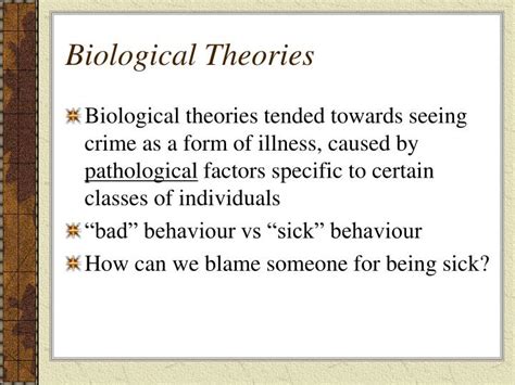 PPT Biological Theories Of Crime PowerPoint Presentation ID 1224070