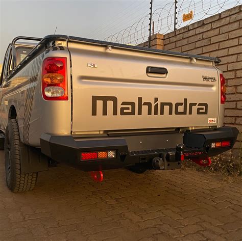 Mahindra Pik Up S4 S11 Bzt Rear Bumper Summit 4×4 Accessories