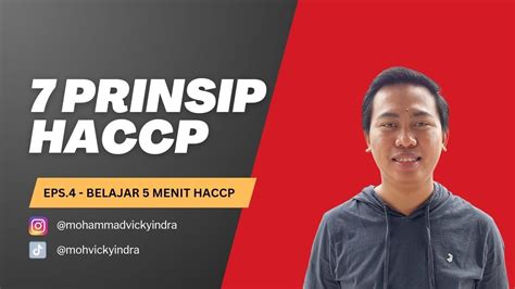 Prinsip Haccp Belajar Haccp Menit Eps Youtube