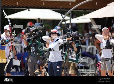 Tokyo Japan 23rd July 2021 Miki Nakamura Jpn Archery Womens Individual Ranking Round