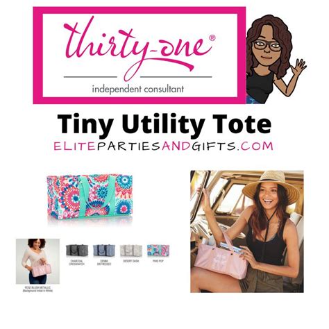 Thirty One Tiny Utility Tote Thirty One Gifts Thirty One Utility Tote