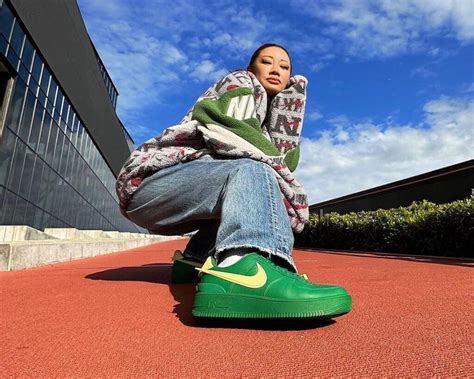 Nike Queues Up Ambush Air Force 1 In Pine Green And Royal Blue