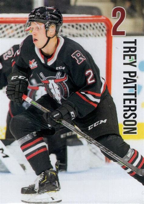 2021 22 Red Deer Rebels Whl Nno Trey Patterson Trading Card Database