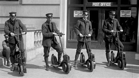 What Were The First Electric Scooters? » Electric Scooter Guide