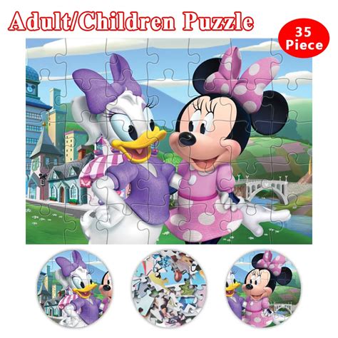 Minnie Mouse Jigsaw Puzzle Disney High Quality Wood Puzzle 1000 Pieces