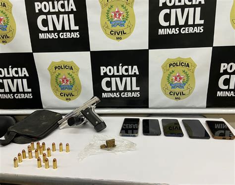 Suspeito de homicídio é preso pela Polícia Civil em Itaúna veículo