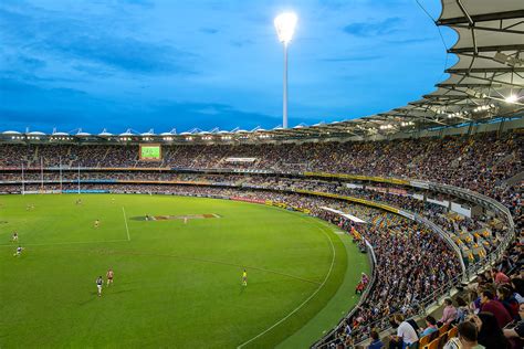 The Gabba Afl Match Brisbane Brisbane Lions Vs Carlton Bl… Flickr