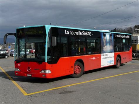 Vb Biel Mercedes Citaro Bus Nr Be Eingeteilt Auf Der Linie