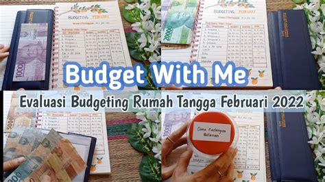 Evaluasi Budgeting Februari Budget With Me Mengatur Keuangan