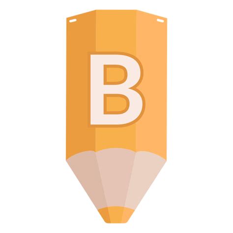 Pencil Alphabet B Banner Png And Svg Design For T Shirts