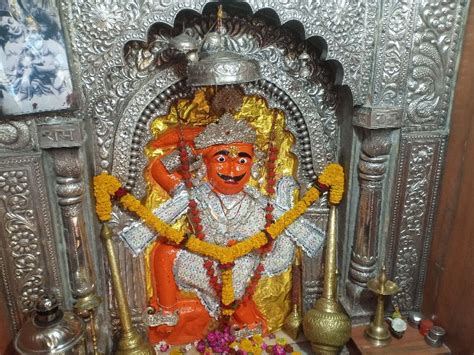 Hanuman With A Moustache Is Installed In Sagars Parade Temple परेड मंदिर में विराजे हैं