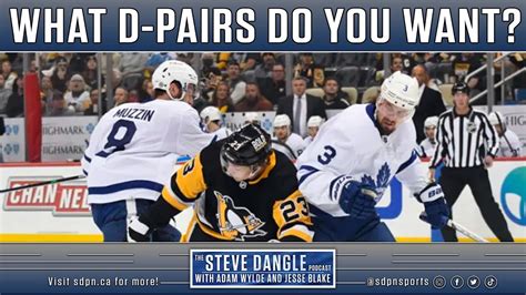 What D Pairs Do You Want To See The Toronto Maple Leafs Roll With