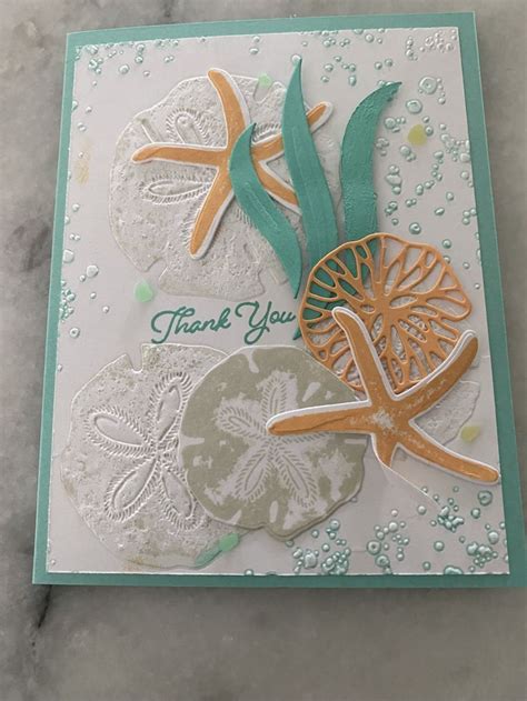 Pin On Seaside Wishes Sand Dollars In 2024 Stampin Up Birthday Cards