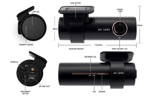 K P Uhd Dashcam With Wi Fi And Gps Topfull Dashcam