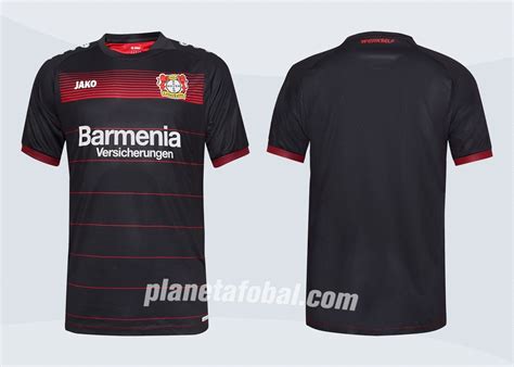 Camiseta Titular Jako Del Bayer 04 Leverkusen 2016 2017 Planeta Fobal