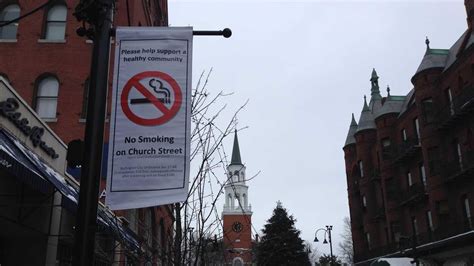 Limited outdoor smoking ban to start in Vt. city