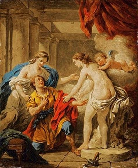 Pygmalion And Galatea Louis Jean Fran Ois Lagren E Painting Art