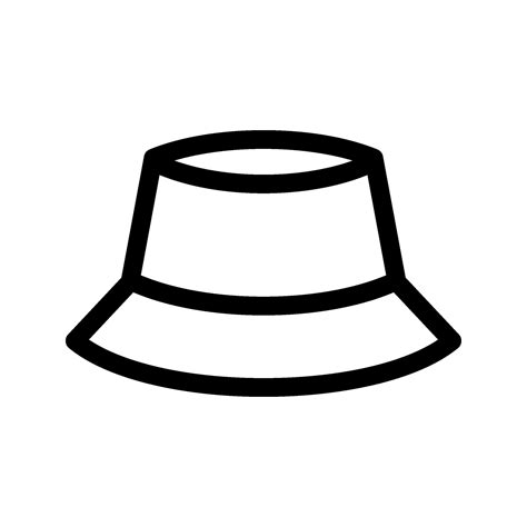 Bucket Hat Icon Vector Symbol Design Illustration 26626652 Vector Art