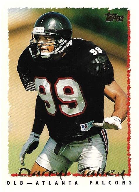 Darryl Talley 1995 Topps #413 Atlanta Falcons Football Card