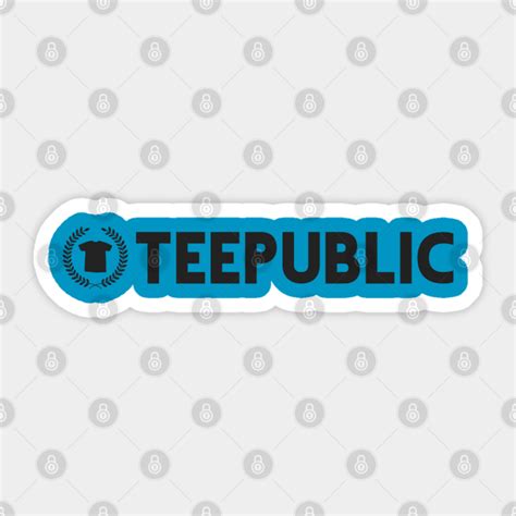 Teepublic Logo Teepublic Sticker Teepublic