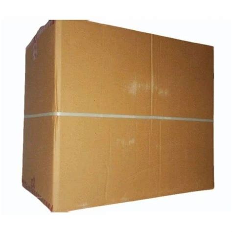 5 Ply Brown Corrugated Carton Box At Rs 75 Piece 5 Ply Corrugated Box