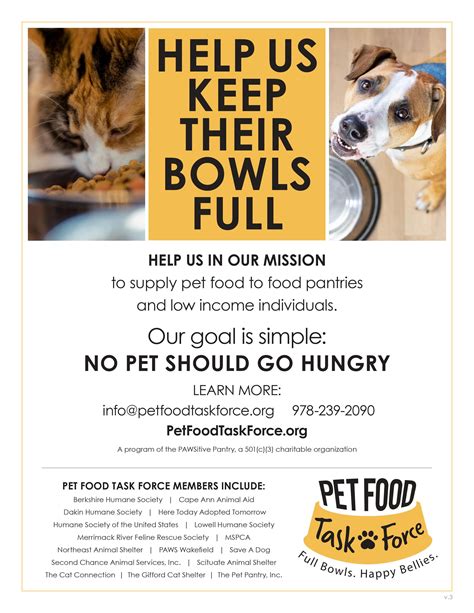 Jul 10 Pet Food Drive To Benefit Local Food Pantries Danvers Ma Patch