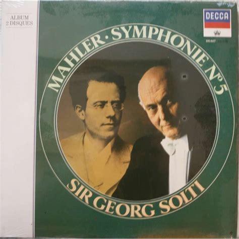 Mahler Symphonie N5 By Sir Georg Solti LP X 2 With Chapoultepek69