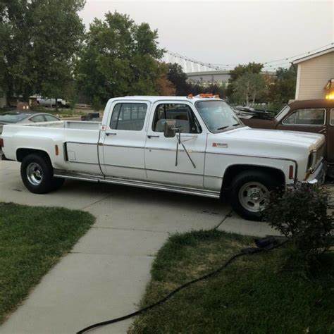 1973 Gmc Sierra Grande C3500 Dually Square Body 3500 One Ton Original