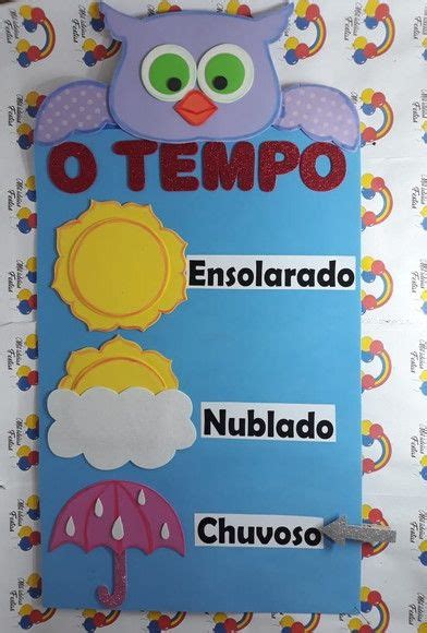 Cartaz Do Tempo Educação Infantil - Cartaz Tempo Educacao Infantil