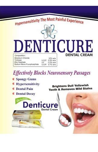 Potassium Nitrate Medicated Toothpaste, Packaging Size: 50 gm at Rs 40 ...