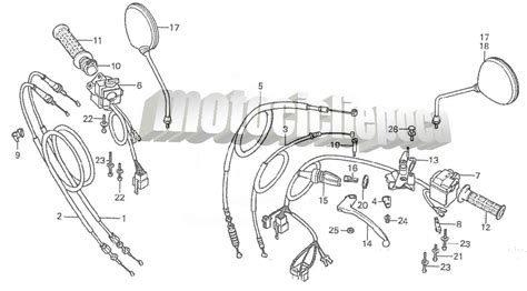 HANDLE LEVER SWITCH CABLE Motocicliepoca Honda Motorcycles Spares