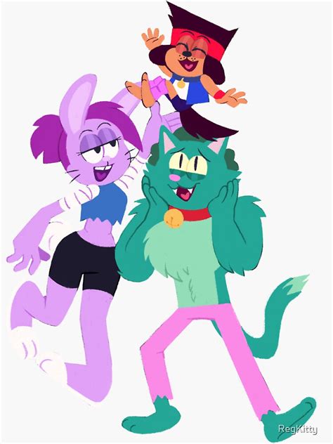 Ok Ko Furry Sticker Sticker For Sale By Regkitty Redbubble