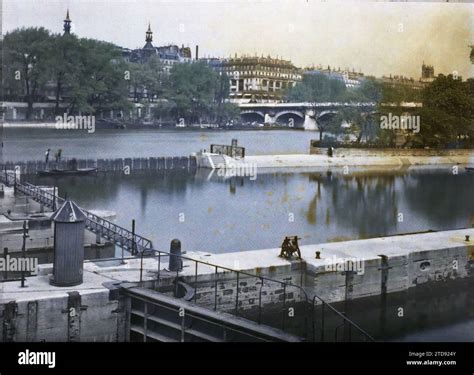 Paris 1st Arr France The Monnaie Dam Seen From The Quai De Conti