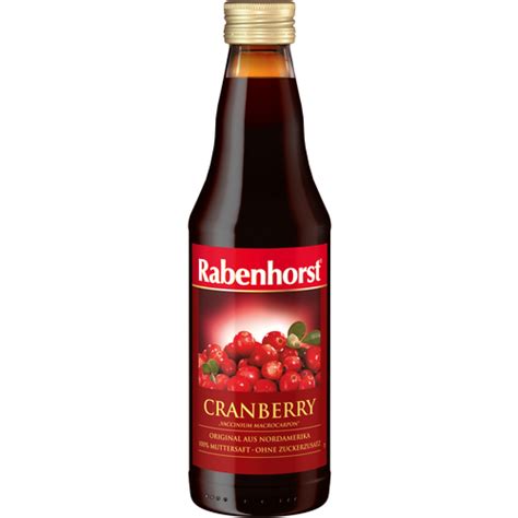 RABENHORST Cranberry Muttersaft 330 ml Ernährung Diät apotheke4you de